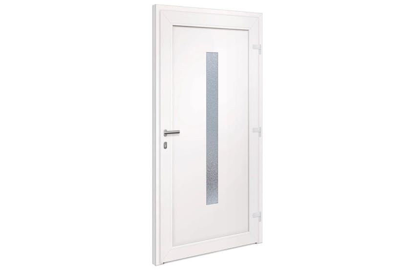 vidaXL 3157080 Front Door White 98x200cm Pvc vidaXL 3157080 Front Door White 98x200cm Pvc