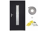 vidaXL 3187900 Front Door Anthracite 98x208cm Pvc vidaXL 3187900 Front Door Anthracite 98x208cm Pvc