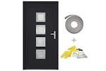 vidaXL 3187857 Front Door Anthracite 98x200cm Pvc vidaXL 3187857 Front Door Anthracite 98x200cm Pvc