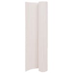 Vidaxl 317161 Double-sided Garden Fence 110x500 Cm White Vidaxl 317161 Double-sided Garden Fence 110x500 Cm White