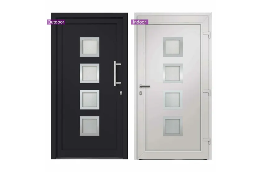 vidaXL 279196 Front Door Anthracite 98x208cm vidaXL 279196 Front Door Anthracite 98x208cm