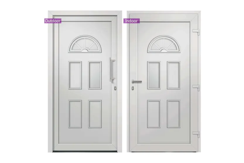 vidaXL 279254 Front Door White 98x198cm vidaXL 279254 Front Door White 98x198cm