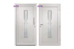 vidaXL 279233 Front Door White 108x200cm vidaXL 279233 Front Door White 108x200cm