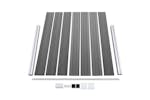 vidaXL 3070455 Fence Panel Set Wpc 353x146cm Grey vidaXL 3070455 Fence Panel Set Wpc 353x146cm Grey
