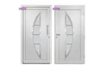 vidaXL 279208 Front Door White 98x208cm vidaXL 279208 Front Door White 98x208cm