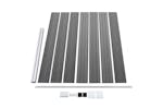 vidaXL 3070456 Fence Panel Set Wpc 526x146cm Grey vidaXL 3070456 Fence Panel Set Wpc 526x146cm Grey