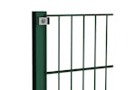vidaXL 278670 Fence Panel With Posts Iron 17x1.2 M Green vidaXL 278670 Fence Panel With Posts Iron 17x1.2 M Green
