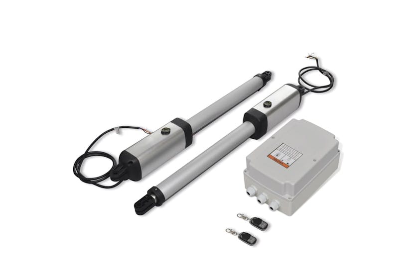 vidaXL Swing Gate Opener Set 50 W 200 Kg vidaXL Swing Gate Opener Set 50 W 200 Kg