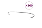 vidaXL 145626 Gabion Hooks 100 Pcs Galvanised Steel 50cm vidaXL 145626 Gabion Hooks 100 Pcs Galvanised Steel 50cm