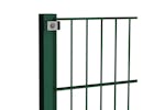 vidaXL 278605 Fence Panel With Posts Iron 3.4x0.8 M Green vidaXL 278605 Fence Panel With Posts Iron 3.4x0.8 M Green