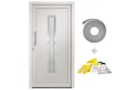 vidaXL 279228 Front Door White 108x208cm vidaXL 279228 Front Door White 108x208cm