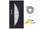 vidaXL 279213 Front Door Anthracite 98x200cm vidaXL 279213 Front Door Anthracite 98x200cm