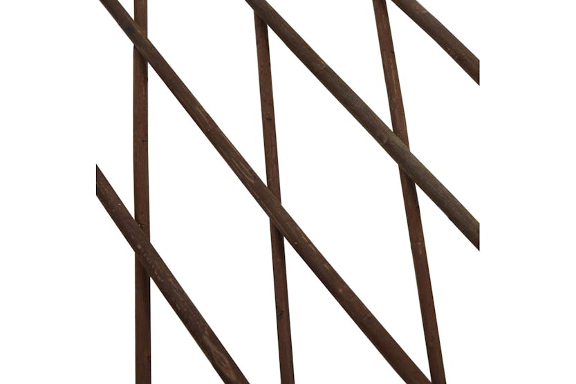 vidaXL 146072 Willow Trellis Fences 5 Pcs 180x60cm vidaXL 146072 Willow Trellis Fences 5 Pcs 180x60cm