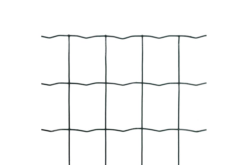 vidaXL 140585 Euro Fence Steel 10x1.0 M Green vidaXL 140585 Euro Fence Steel 10x1.0 M Green