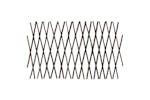 vidaXL 147759 Willow Trellis Fences 5 Pcs 180x30cm vidaXL 147759 Willow Trellis Fences 5 Pcs 180x30cm