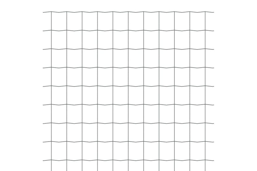 vidaXL 142517 Euro Fence Steel 25x1.5 M Grey vidaXL 142517 Euro Fence Steel 25x1.5 M Grey