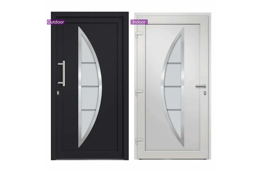 vidaXL 279213 Front Door Anthracite 98x200cm vidaXL 279213 Front Door Anthracite 98x200cm