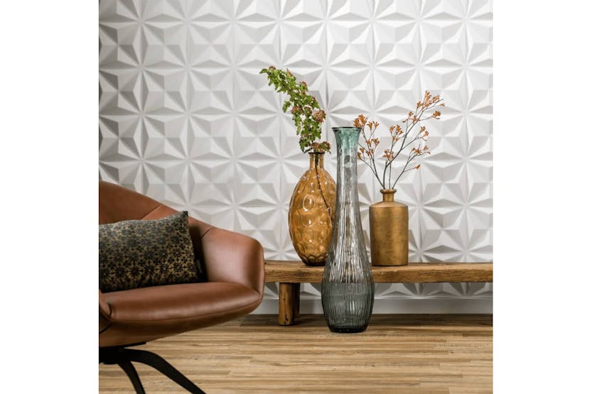 Wallart 412831 3d Wall Panels Cullinans 12 Pcs Ga-wa17 Wallart 412831 3d Wall Panels Cullinans 12 Pcs Ga-wa17