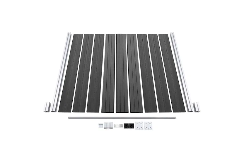 vidaXL 3070438 Fence Panel Set Wpc 446x vidaXL 3070438 Fence Panel Set Wpc 446x