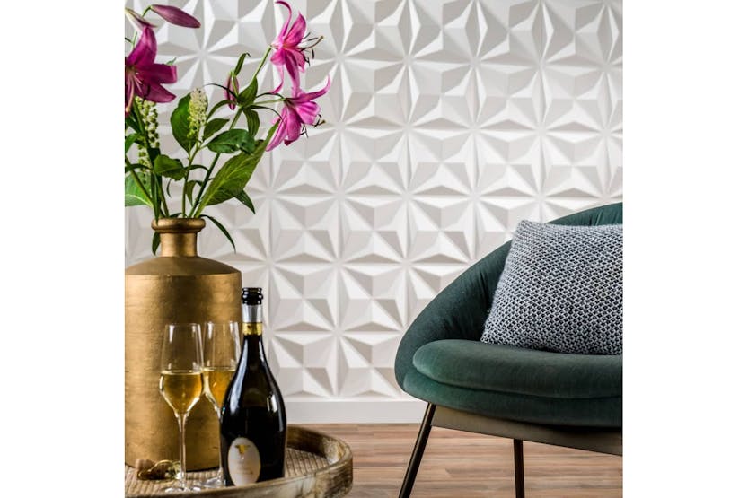 Wallart 276208 24 Pcs 3d Wall Panels Ga-wa17 Cullinans Wallart 276208 24 Pcs 3d Wall Panels Ga-wa17 Cullinans