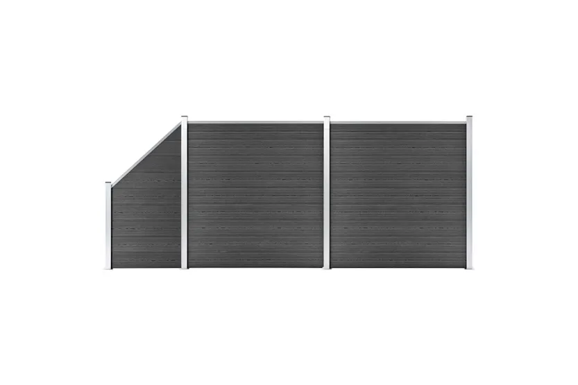 vidaXL 3070438 Fence Panel Set Wpc 446x vidaXL 3070438 Fence Panel Set Wpc 446x