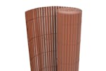 vidaXL 43625 Double-sided Garden Fence Pvc 90x300cm Brown vidaXL 43625 Double-sided Garden Fence Pvc 90x300cm Brown