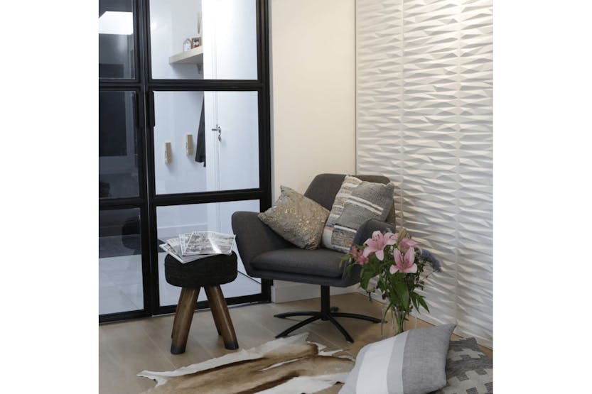 Wallart 412838 3d Wall Panels Valeria 12 Pcs Ga-wa24 Wallart 412838 3d Wall Panels Valeria 12 Pcs Ga-wa24