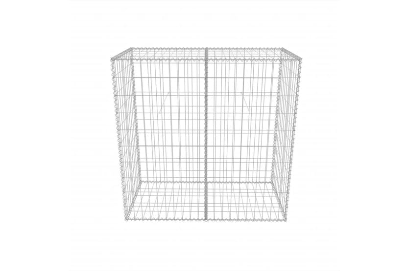 vidaXL 142550 Gabion Basket Galvanised Steel 100x50x100cm vidaXL 142550 Gabion Basket Galvanised Steel 100x50x100cm