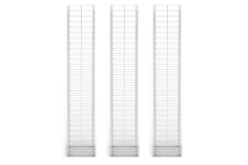 vidaXL 141046 Gabion Set 3 Pcs Galvanised Wire 25 X 25 X 150cm vidaXL 141046 Gabion Set 3 Pcs Galvanised Wire 25 X 25 X 150cm