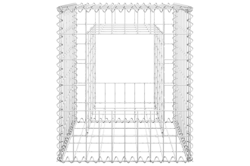 vidaXL 151266 Gabion Basket Post 50x50x60cm Iron vidaXL 151266 Gabion Basket Post 50x50x60cm Iron