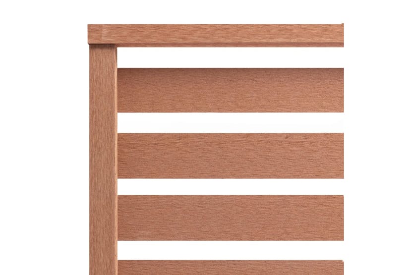 vidaXL 318109 Fence Panel Wpc 180x180cm Brown vidaXL 318109 Fence Panel Wpc 180x180cm Brown