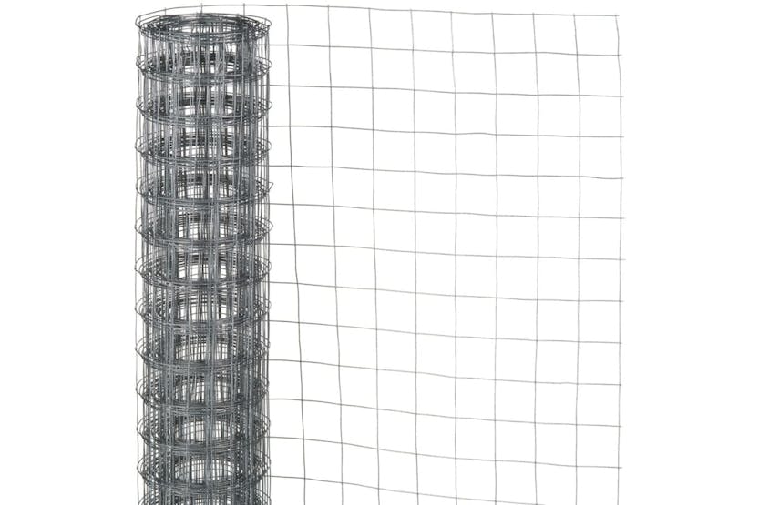 Nature 419773 Wire Mesh Square 0.5x2.5 M 13 Mm Galvanised Steel Nature 419773 Wire Mesh Square 0.5x2.5 M 13 Mm Galvanised Steel