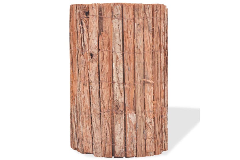 vidaXL 142680 Bark Fence 1000x50cm vidaXL 142680 Bark Fence 1000x50cm
