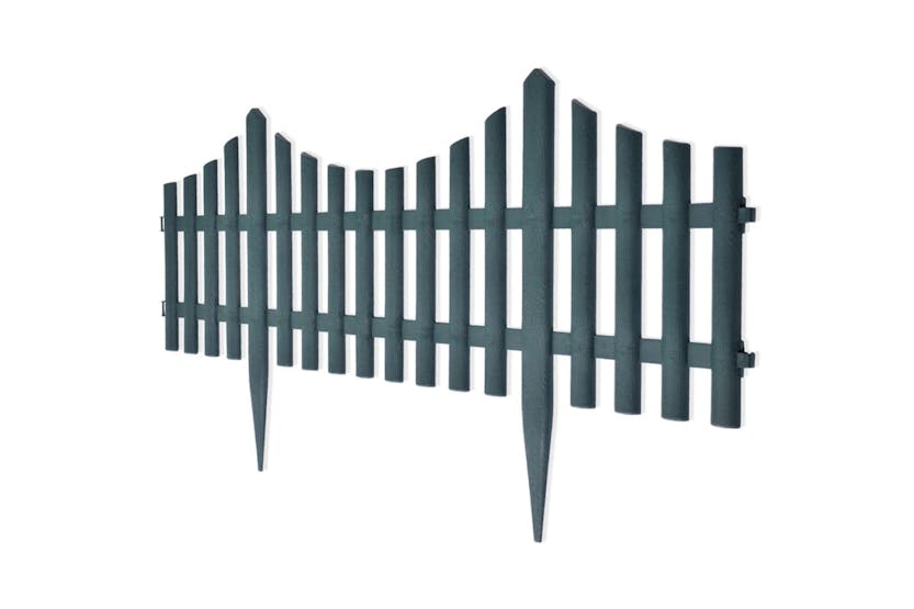 vidaXL 41229 17 Pcs Lawn Dividers 10 M Green vidaXL 41229 17 Pcs Lawn Dividers 10 M Green