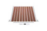 vidaXL 3053220 Wpc Fence Set 6 Square + 1 Slanted 1138x186cm Brown vidaXL 3053220 Wpc Fence Set 6 Square + 1 Slanted 1138x186cm Brown