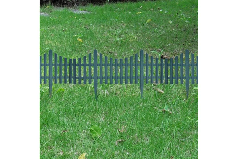 vidaXL 41229 17 Pcs Lawn Dividers 10 M Green vidaXL 41229 17 Pcs Lawn Dividers 10 M Green