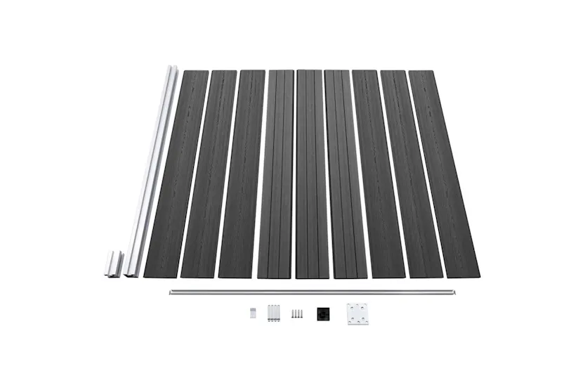 vidaXL 3070445 Fence Panel Set Wpc 1657x vidaXL 3070445 Fence Panel Set Wpc 1657x