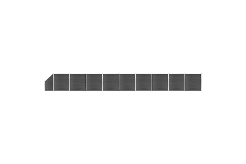 vidaXL 3070445 Fence Panel Set Wpc 1657x vidaXL 3070445 Fence Panel Set Wpc 1657x