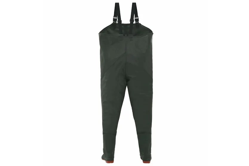 vidaXL 133659 Wading Pants With Boots Green Size 44 vidaXL 133659 Wading Pants With Boots Green Size 44