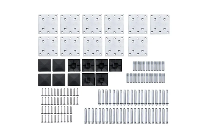 vidaXL 3070445 Fence Panel Set Wpc 1657x vidaXL 3070445 Fence Panel Set Wpc 1657x