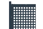 vidaXL 146405 Garden Fence Steel 177x175cm Anthracite vidaXL 146405 Garden Fence Steel 177x175cm Anthracite