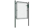 vidaXL 144403 Garden Gate Steel 100x100cm Green vidaXL 144403 Garden Gate Steel 100x100cm Green