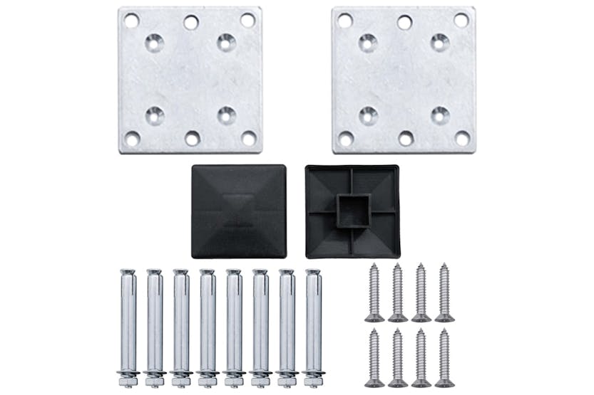 vidaXL 3053247 Garden Fence Wpc 353x106cm Grey vidaXL 3053247 Garden Fence Wpc 353x106cm Grey