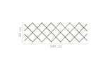 vidaXL 316424 Trellis Fences 5 Pcs Grey Solid Firwood 180x60cm vidaXL 316424 Trellis Fences 5 Pcs Grey Solid Firwood 180x60cm