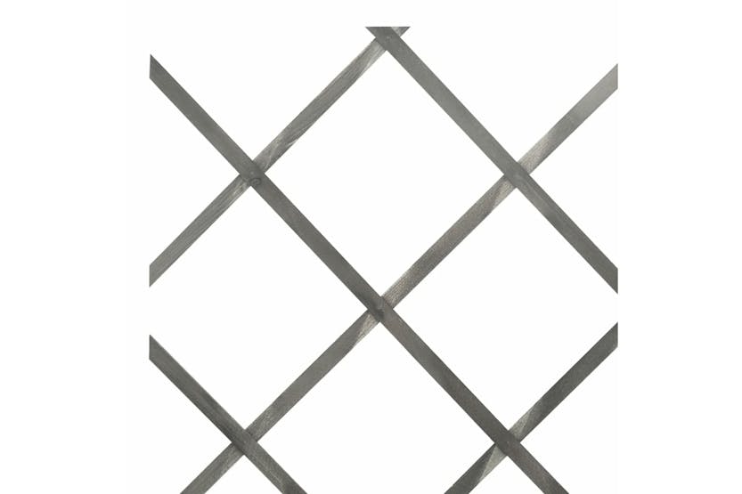 vidaXL 316424 Trellis Fences 5 Pcs Grey Solid Firwood 180x60cm vidaXL 316424 Trellis Fences 5 Pcs Grey Solid Firwood 180x60cm