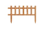 vidaXL 314844 Lawn Edgings 10 Pcs Firwood 4.4 M vidaXL 314844 Lawn Edgings 10 Pcs Firwood 4.4 M