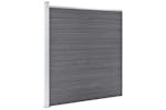 vidaXL 3053239 Wpc Fence Set 7 Square + 1 Slanted 1311x186cm Grey vidaXL 3053239 Wpc Fence Set 7 Square + 1 Slanted 1311x186cm Grey