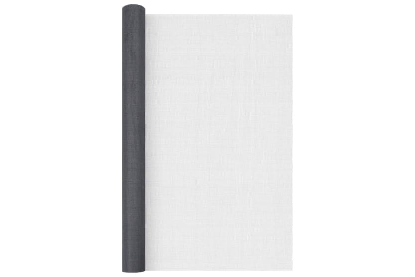 vidaXL 150871 Mesh Screen Fiberglass 100x500cm Grey vidaXL 150871 Mesh Screen Fiberglass 100x500cm Grey