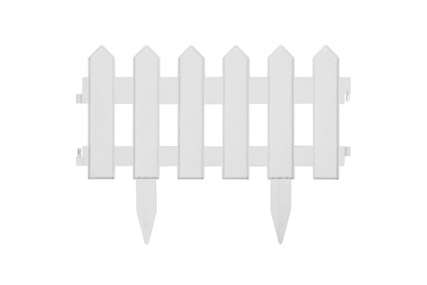 vidaXL 48616 Lawn Edgings 25 Pcs White 10 M Pp vidaXL 48616 Lawn Edgings 25 Pcs White 10 M Pp