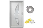 vidaXL 3187872 Front Door White 108x208cm Pvc vidaXL 3187872 Front Door White 108x208cm Pvc